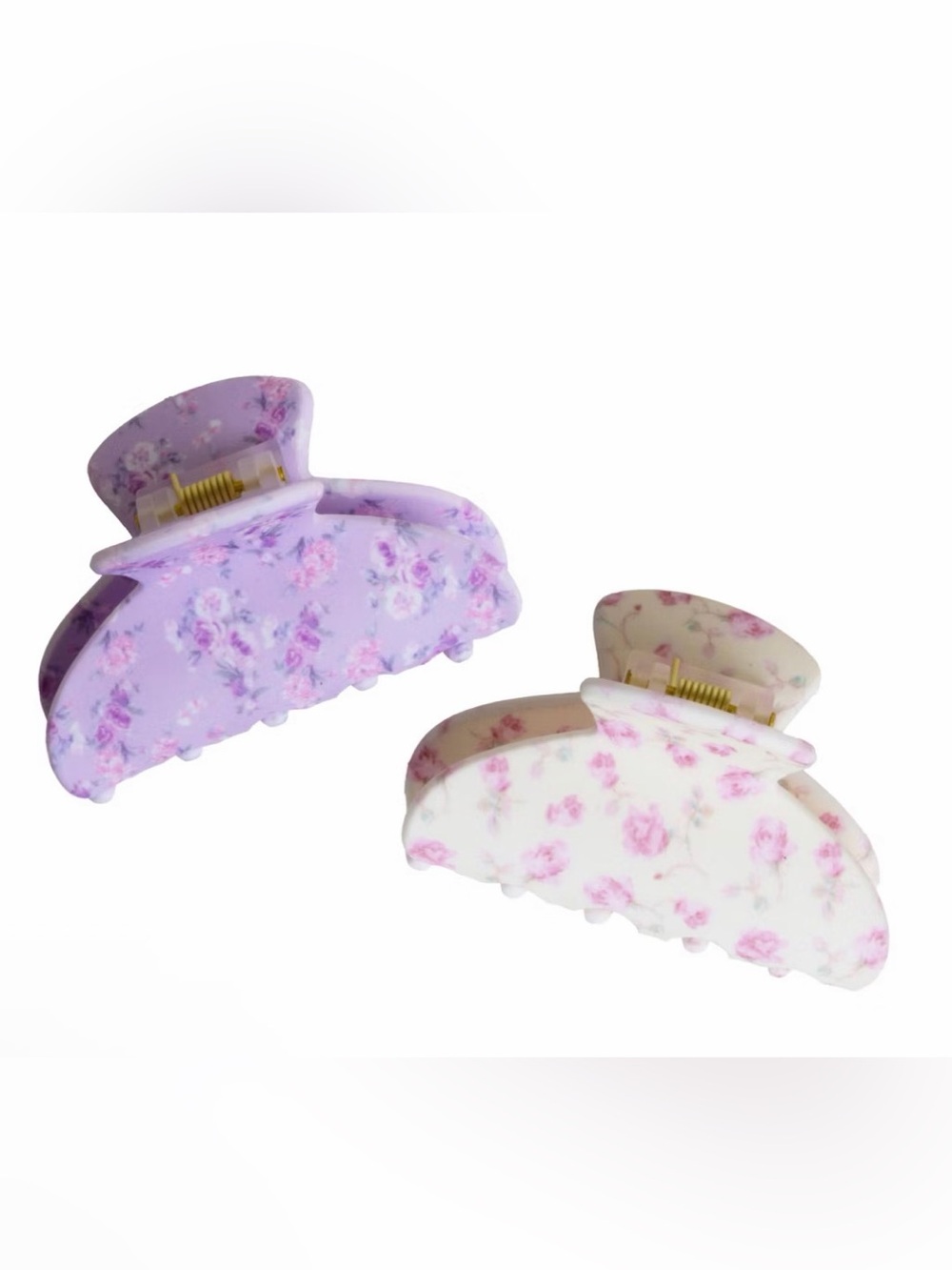 Loveshackfancy x goody Floral Hair Claw Clips